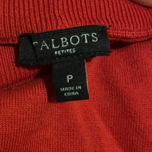 🍷Vintage 90's Talbots Red Turtle Neck🍷 - Picture 5 of 5